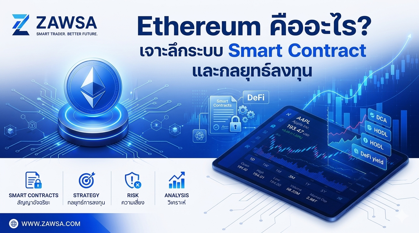 Ethereum คืออะไร ? เจาะลึกระบบ Smart Contract กลยุทธ์ลงทุน