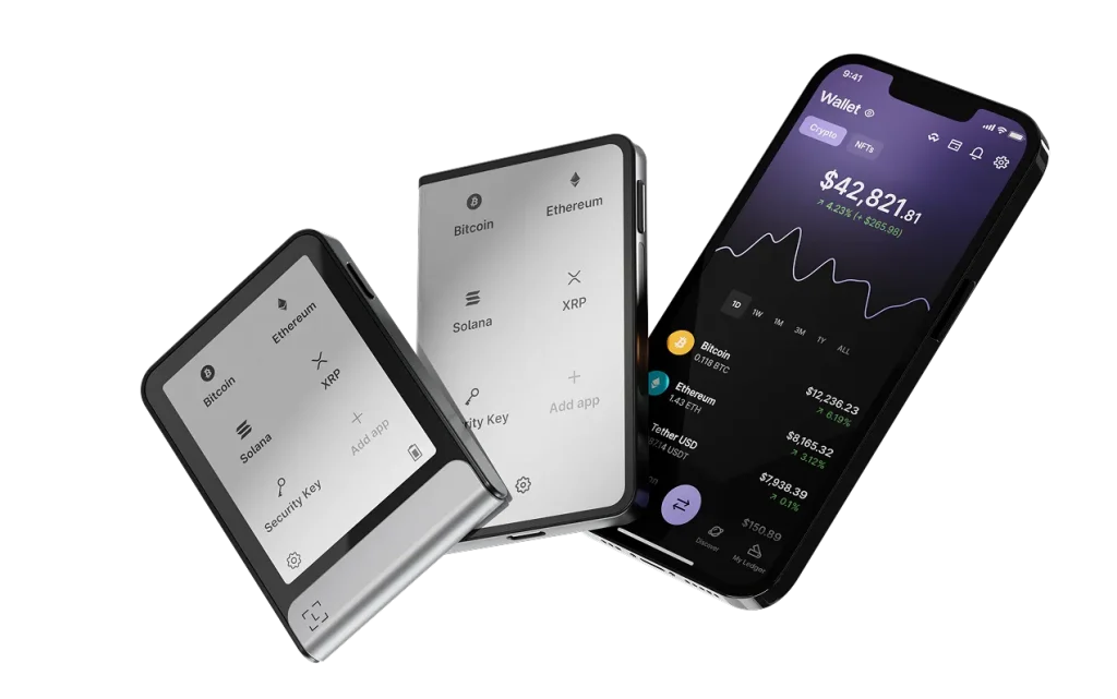อุปกรณ์ฮาร์ดแวร์วอลเล็ต Ledger Nano สำหรับเก็บรักษารหัสกุญแจส่วนตัว Private Key ในพื้นที่ออฟไลน์